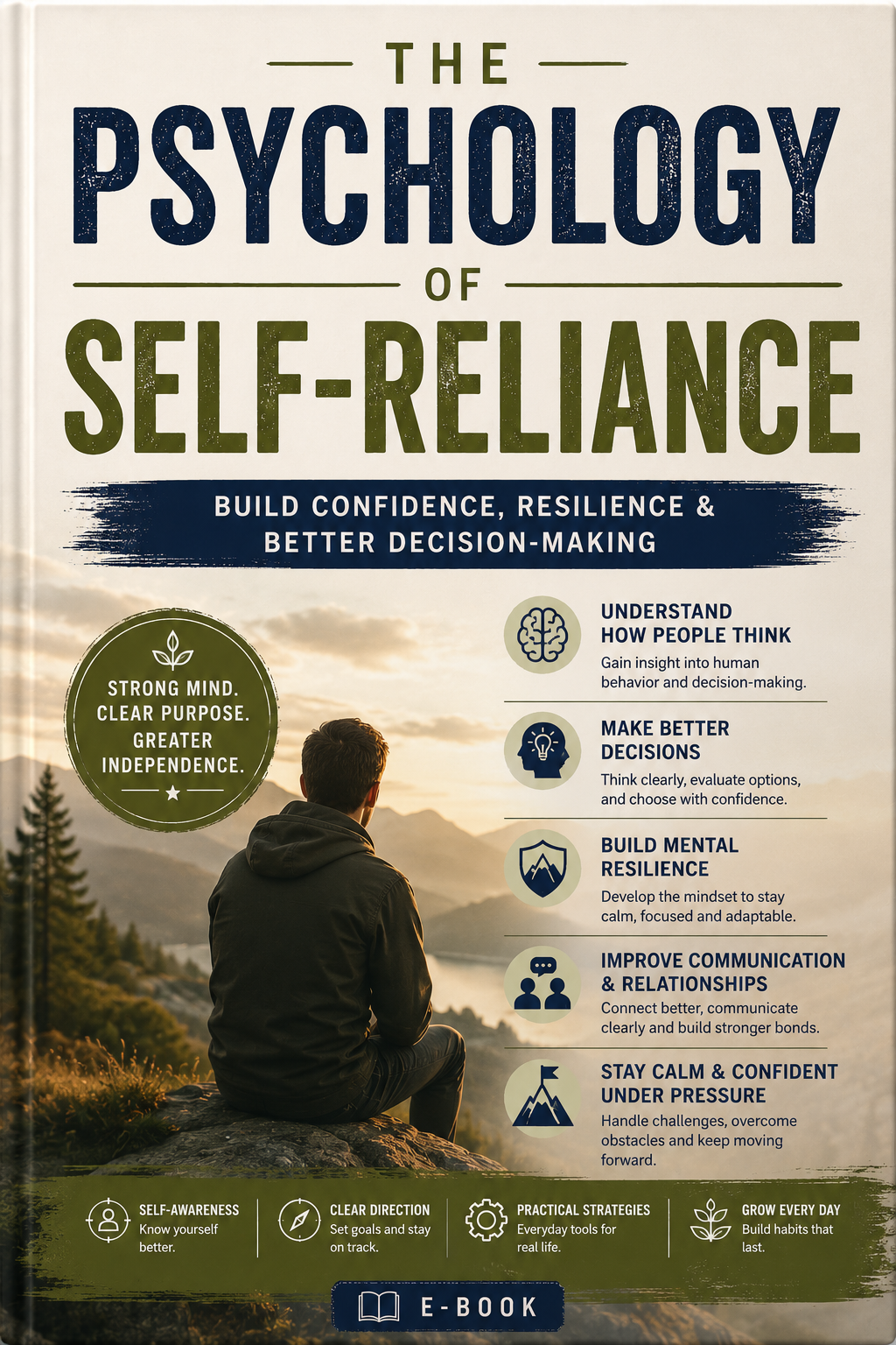 The Psychology of Self-Reliance: Build Confidence, Resilience & Better Decision-Making | E-Book